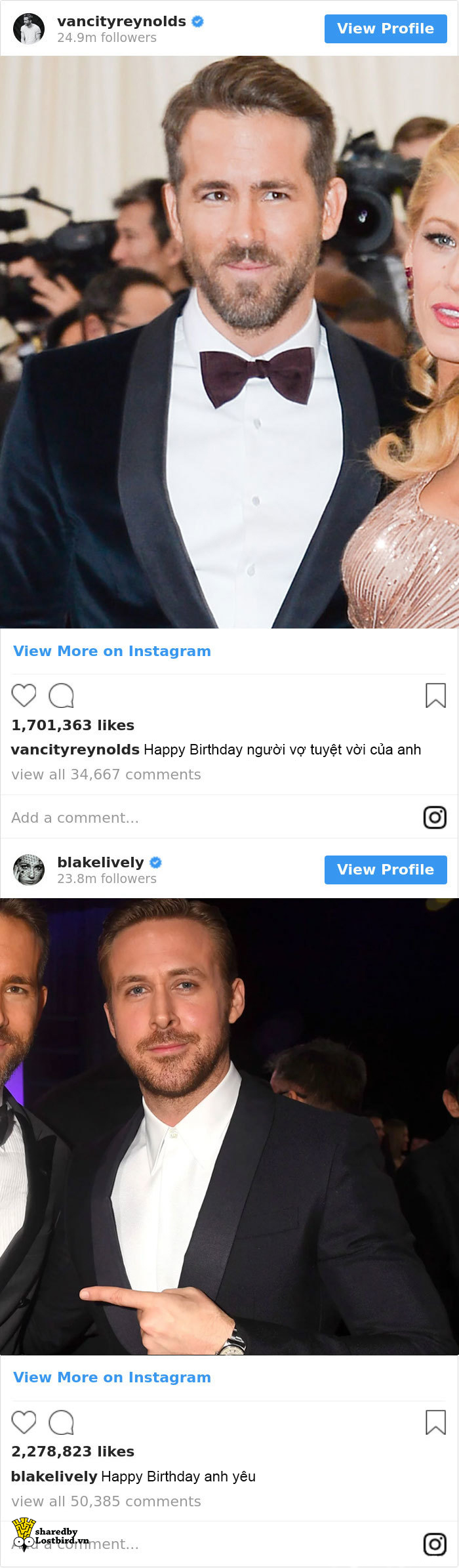 Ngoài đời, nam diễn viên Ryan Reynolds còn 'mặn mà' hơn cả gã dị nhân Deadpool Ngoài đời, nam diễn viên Ryan Reynolds còn 'mặn mà' hơn cả gã dị nhân Deadpool