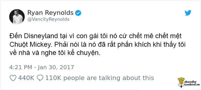 Ngoài đời, nam diễn viên Ryan Reynolds còn 'mặn mà' hơn cả gã dị nhân Deadpool Ngoài đời, nam diễn viên Ryan Reynolds còn 'mặn mà' hơn cả gã dị nhân Deadpool