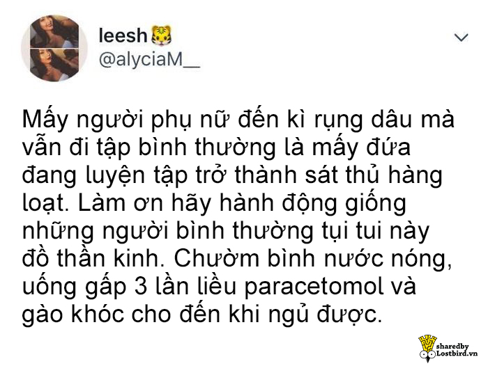 'Bà dì' gõ cửa và trăm ngàn nỗi khổ cười ra nước mắt của hội con gái 'Bà dì' gõ cửa và trăm ngàn nỗi khổ cười ra nước mắt của hội con gái