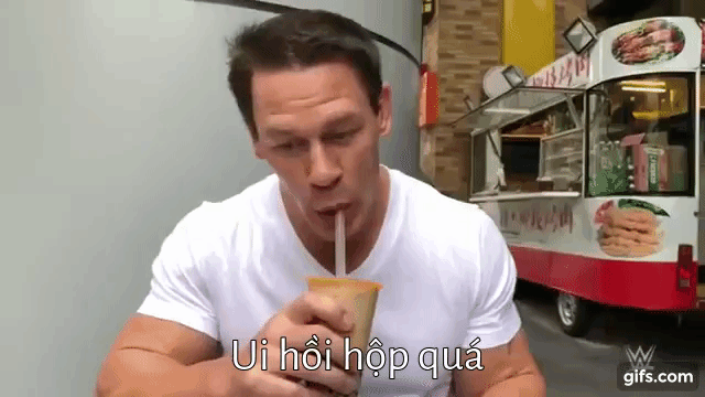 Phản ứng thú vị của John Cena khi lần đầu tiên uống trà sữa Phản ứng thú vị của John Cena khi lần đầu tiên uống trà sữa