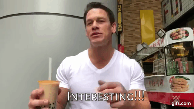 Phản ứng thú vị của John Cena khi lần đầu tiên uống trà sữa Phản ứng thú vị của John Cena khi lần đầu tiên uống trà sữa