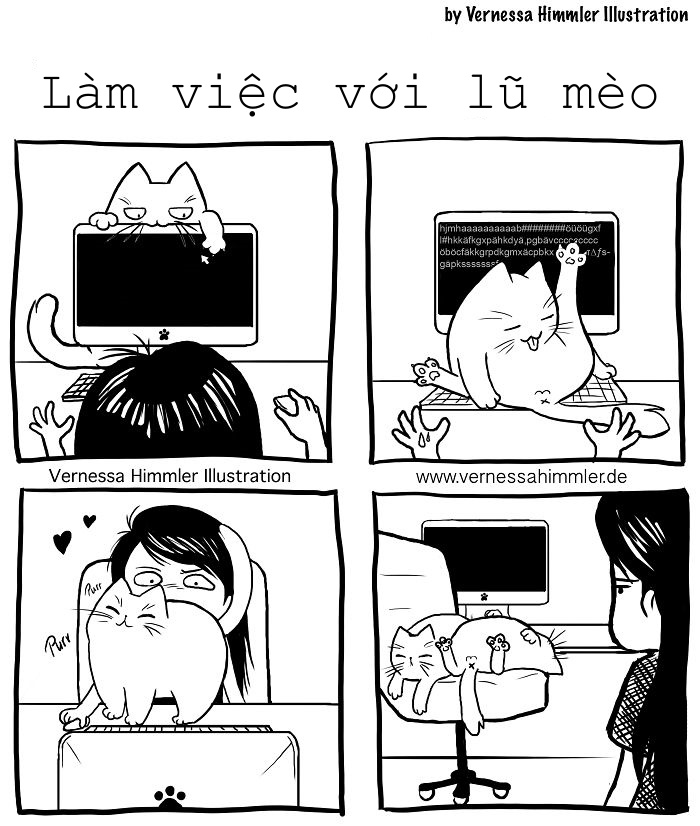 Bộ ảnh miêu tả chân thực cuộc sống của lũ mèo nhà bạn (P2) Bộ ảnh miêu tả chân thực cuộc sống của lũ mèo nhà bạn (P2)