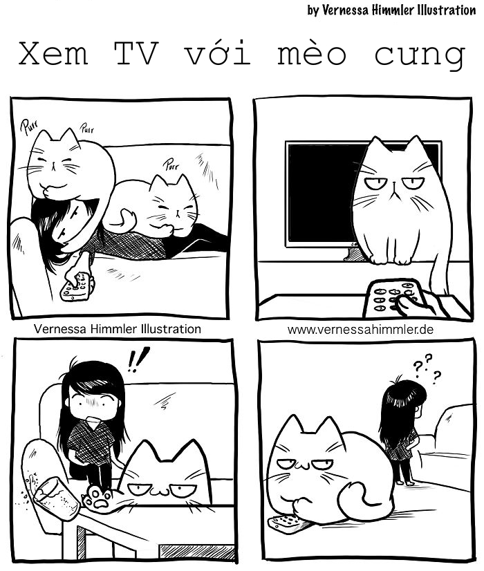 Bộ ảnh miêu tả chân thực cuộc sống của lũ mèo nhà bạn (P2) Bộ ảnh miêu tả chân thực cuộc sống của lũ mèo nhà bạn (P2)