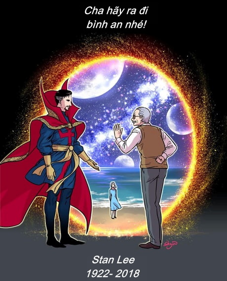 'Huyền thoại Marvel' Stan Lee qua nét vẽ của các họa sĩ trên khắp thế giới 'Huyền thoại Marvel' Stan Lee qua nét vẽ của các họa sĩ trên khắp thế giới
