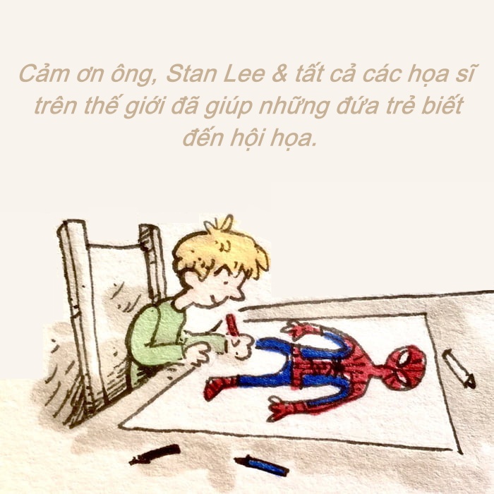 'Huyền thoại Marvel' Stan Lee qua nét vẽ của các họa sĩ trên khắp thế giới 'Huyền thoại Marvel' Stan Lee qua nét vẽ của các họa sĩ trên khắp thế giới