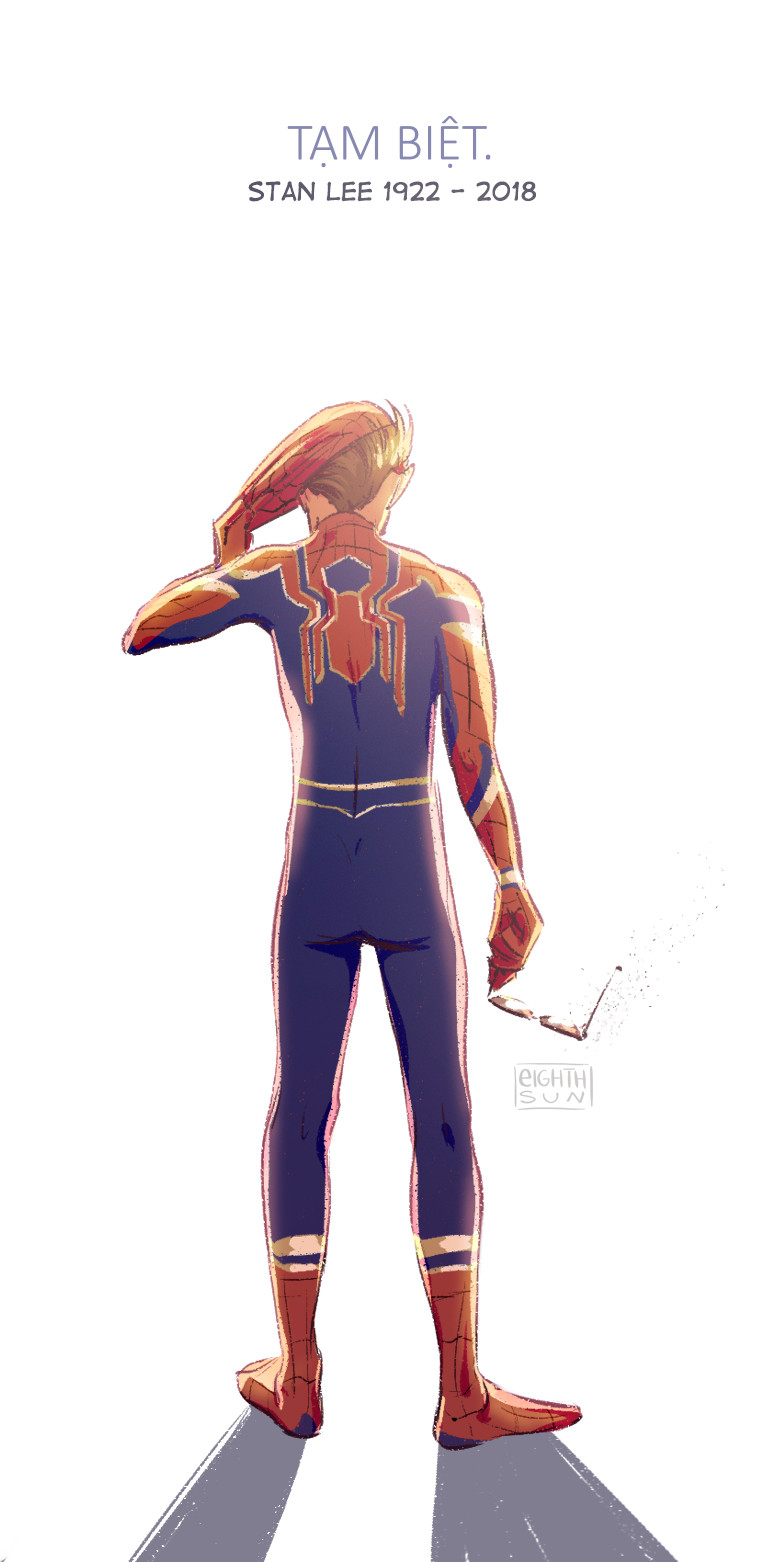 'Huyền thoại Marvel' Stan Lee qua nét vẽ của các họa sĩ trên khắp thế giới 'Huyền thoại Marvel' Stan Lee qua nét vẽ của các họa sĩ trên khắp thế giới
