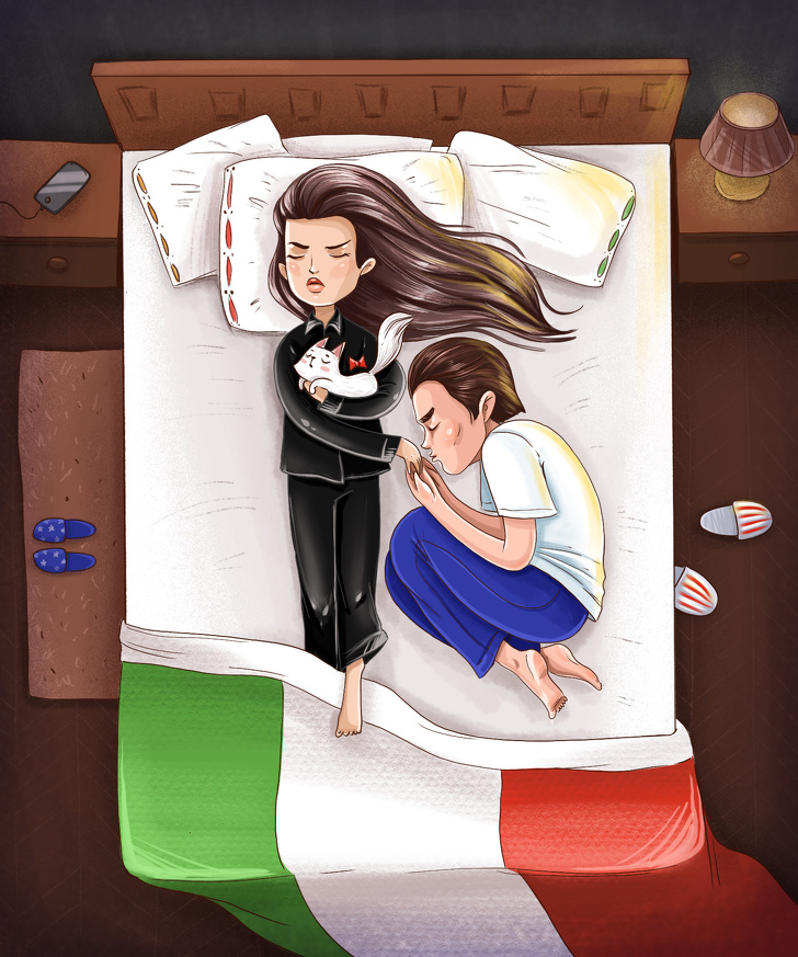 14 tư thế ngủ của những couple sẽ tiết lộ chuyện tình yêu của họ 14 tư thế ngủ của những couple sẽ tiết lộ chuyện tình yêu của họ