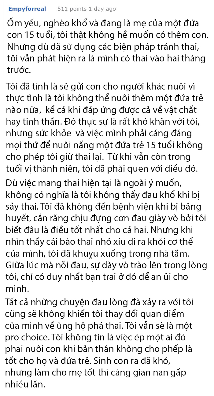'Sự sống bắt đầu từ khi nào?' cùng những tranh cãi không hồi kết về quyền sống cho thai nhi 'Sự sống bắt đầu từ khi nào?' cùng những tranh cãi không hồi kết về quyền sống cho thai nhi