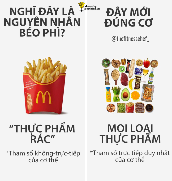 Thử tính calories giữa thực phẩm lành mạnh và thức ăn nhanh, bạn sẽ ngạc nhiên đấy! Thử tính calories giữa thực phẩm lành mạnh và thức ăn nhanh, bạn sẽ ngạc nhiên đấy!