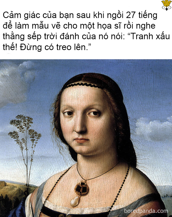 Tuyển tập meme tranh cổ điển: Học lịch sử mỹ thuật chưa bao giờ vui đến thế (Kỳ 1) Tuyển tập meme tranh cổ điển: Học lịch sử mỹ thuật chưa bao giờ vui đến thế (Kỳ 1)