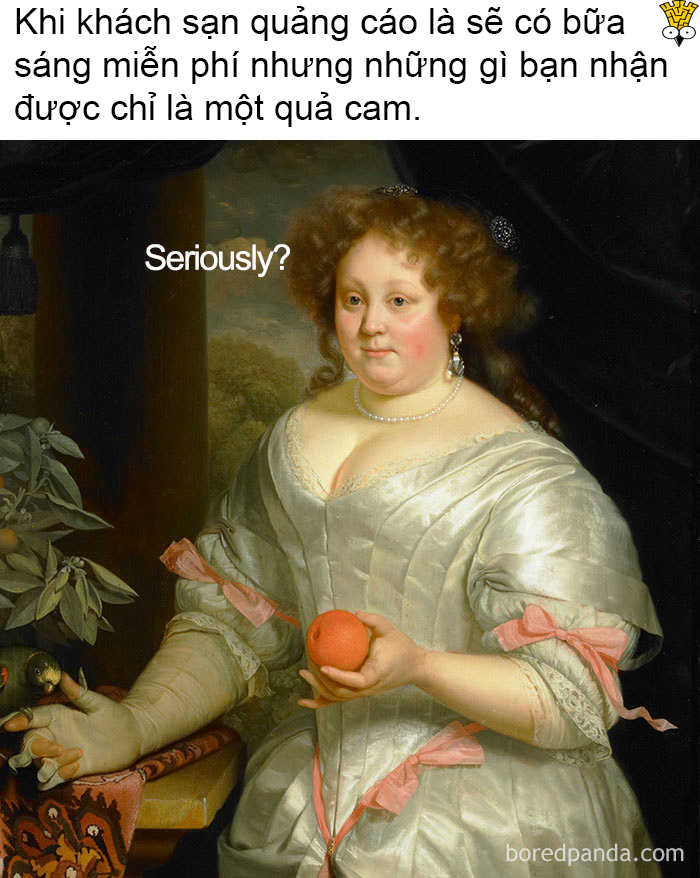 Tuyển tập meme tranh cổ điển: Học lịch sử mỹ thuật chưa bao giờ vui đến thế (Kỳ 2) Tuyển tập meme tranh cổ điển: Học lịch sử mỹ thuật chưa bao giờ vui đến thế (Kỳ 2)