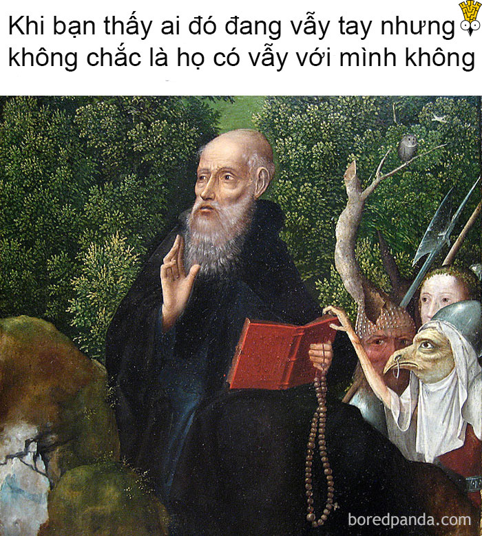 Tuyển tập meme tranh cổ điển: Học lịch sử mỹ thuật chưa bao giờ vui đến thế (Kỳ 2) Tuyển tập meme tranh cổ điển: Học lịch sử mỹ thuật chưa bao giờ vui đến thế (Kỳ 2)