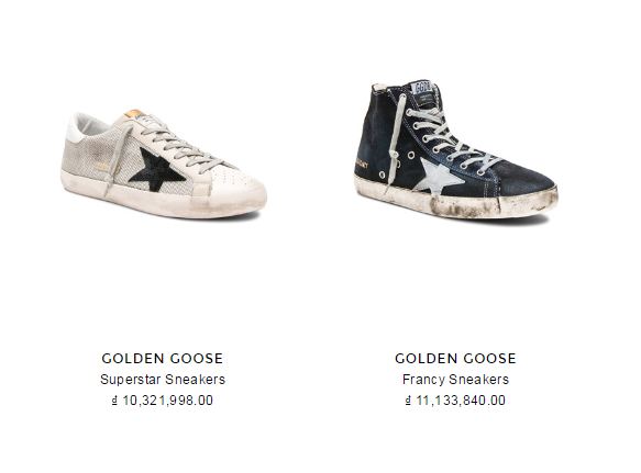 Thương hiệu cao cấp Golden Goose ra mắt mẫu 'giày đạp phân' giá hơn 13 triệu đồng Thương hiệu cao cấp Golden Goose ra mắt mẫu 'giày đạp phân' giá hơn 13 triệu đồng