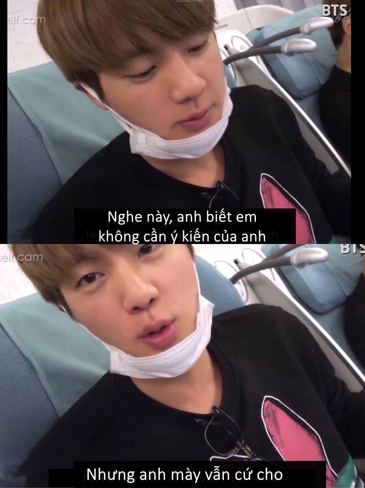 Những phát ngôn hài để đời của Jin (BTS) - quý ông đẹp trai 'dị ứng với sự nghiêm túc' Những phát ngôn hài để đời của Jin (BTS) - quý ông đẹp trai 'dị ứng với sự nghiêm túc'