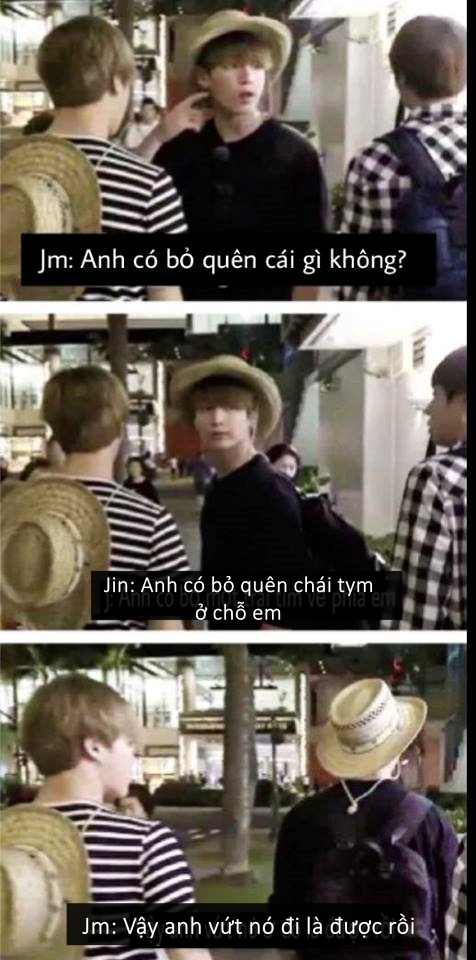 Những phát ngôn hài để đời của Jin (BTS) - quý ông đẹp trai 'dị ứng với sự nghiêm túc' Những phát ngôn hài để đời của Jin (BTS) - quý ông đẹp trai 'dị ứng với sự nghiêm túc'