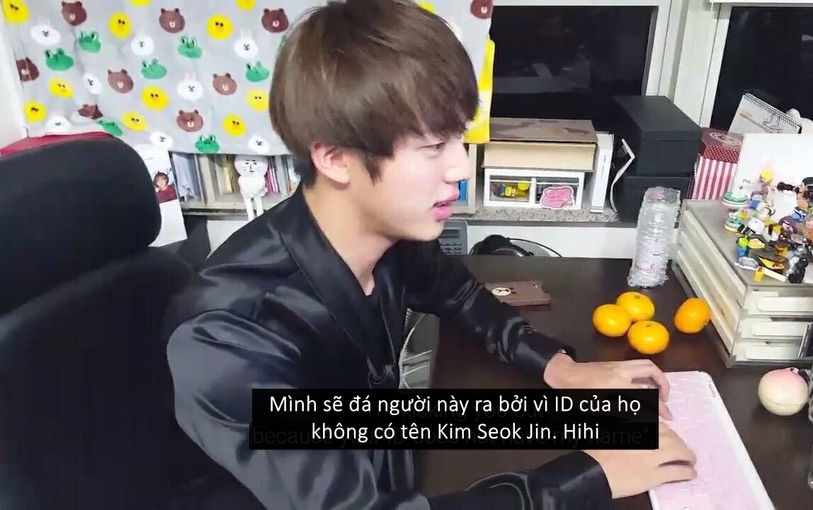Những phát ngôn hài để đời của Jin (BTS) - quý ông đẹp trai 'dị ứng với sự nghiêm túc' Những phát ngôn hài để đời của Jin (BTS) - quý ông đẹp trai 'dị ứng với sự nghiêm túc'