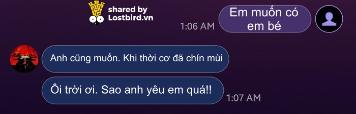 Những câu trả lời bá đạo của 'nửa kia' nhà người ta cho câu hỏi 'Em/Anh muốn có em bé' Những câu trả lời bá đạo của 'nửa kia' nhà người ta cho câu hỏi 'Em/Anh muốn có em bé'