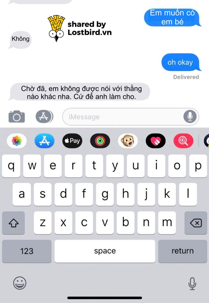 Những câu trả lời bá đạo của 'nửa kia' nhà người ta cho câu hỏi 'Em/Anh muốn có em bé' Những câu trả lời bá đạo của 'nửa kia' nhà người ta cho câu hỏi 'Em/Anh muốn có em bé'