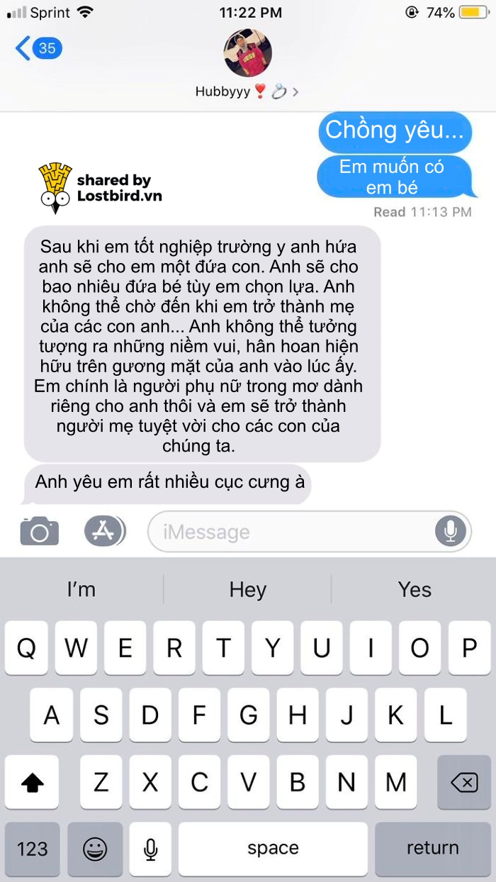Những câu trả lời bá đạo của 'nửa kia' nhà người ta cho câu hỏi 'Em/Anh muốn có em bé' Những câu trả lời bá đạo của 'nửa kia' nhà người ta cho câu hỏi 'Em/Anh muốn có em bé'