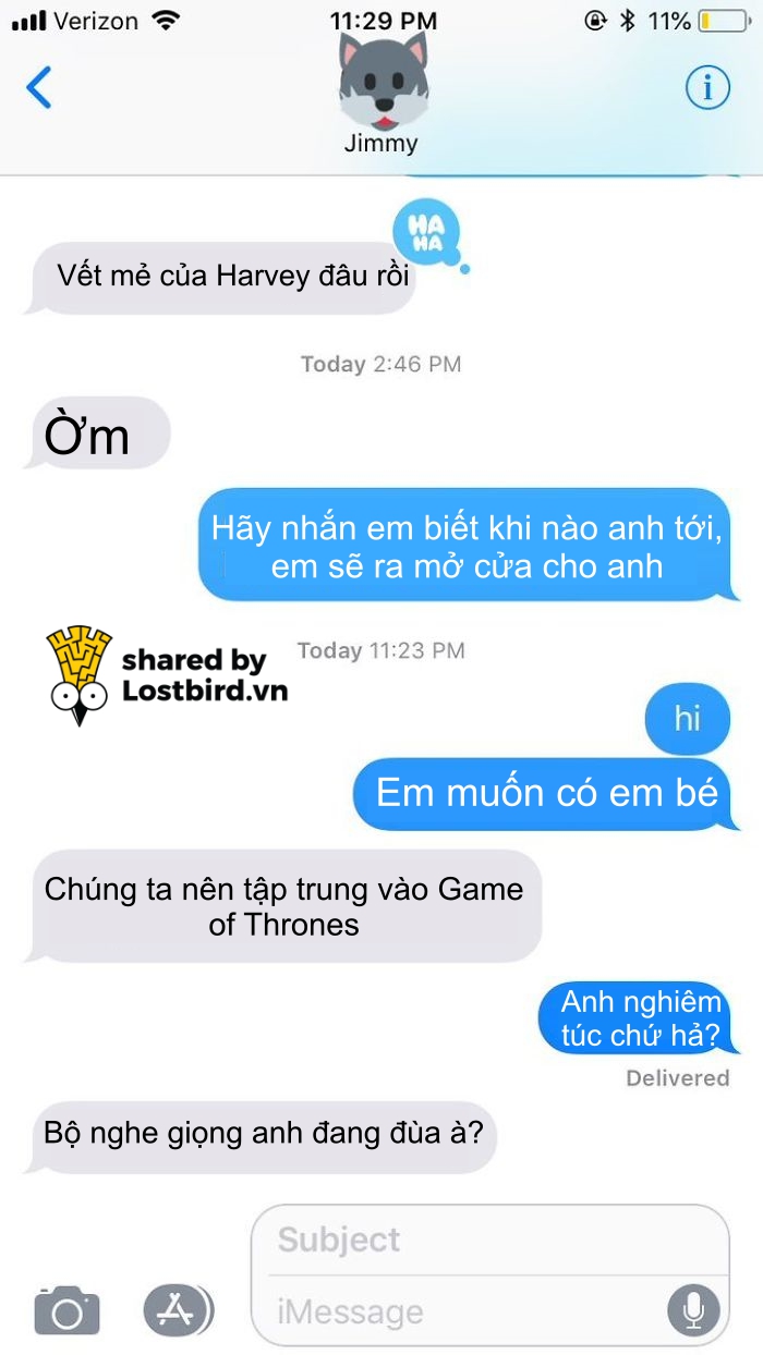 Những câu trả lời bá đạo của 'nửa kia' nhà người ta cho câu hỏi 'Em/Anh muốn có em bé' Những câu trả lời bá đạo của 'nửa kia' nhà người ta cho câu hỏi 'Em/Anh muốn có em bé'