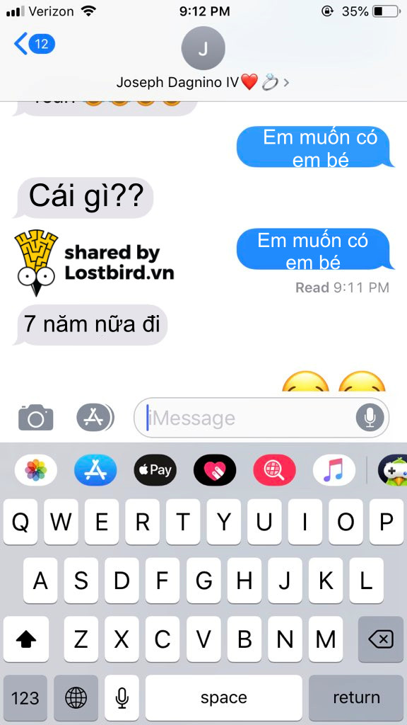 Những câu trả lời bá đạo của 'nửa kia' nhà người ta cho câu hỏi 'Em/Anh muốn có em bé' Những câu trả lời bá đạo của 'nửa kia' nhà người ta cho câu hỏi 'Em/Anh muốn có em bé'