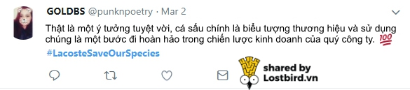 Hãng Lacoste thay thế logo cá sấu thành các loài động vật đang có nguy cơ tuyệt chủng Hãng Lacoste thay thế logo cá sấu thành các loài động vật đang có nguy cơ tuyệt chủng