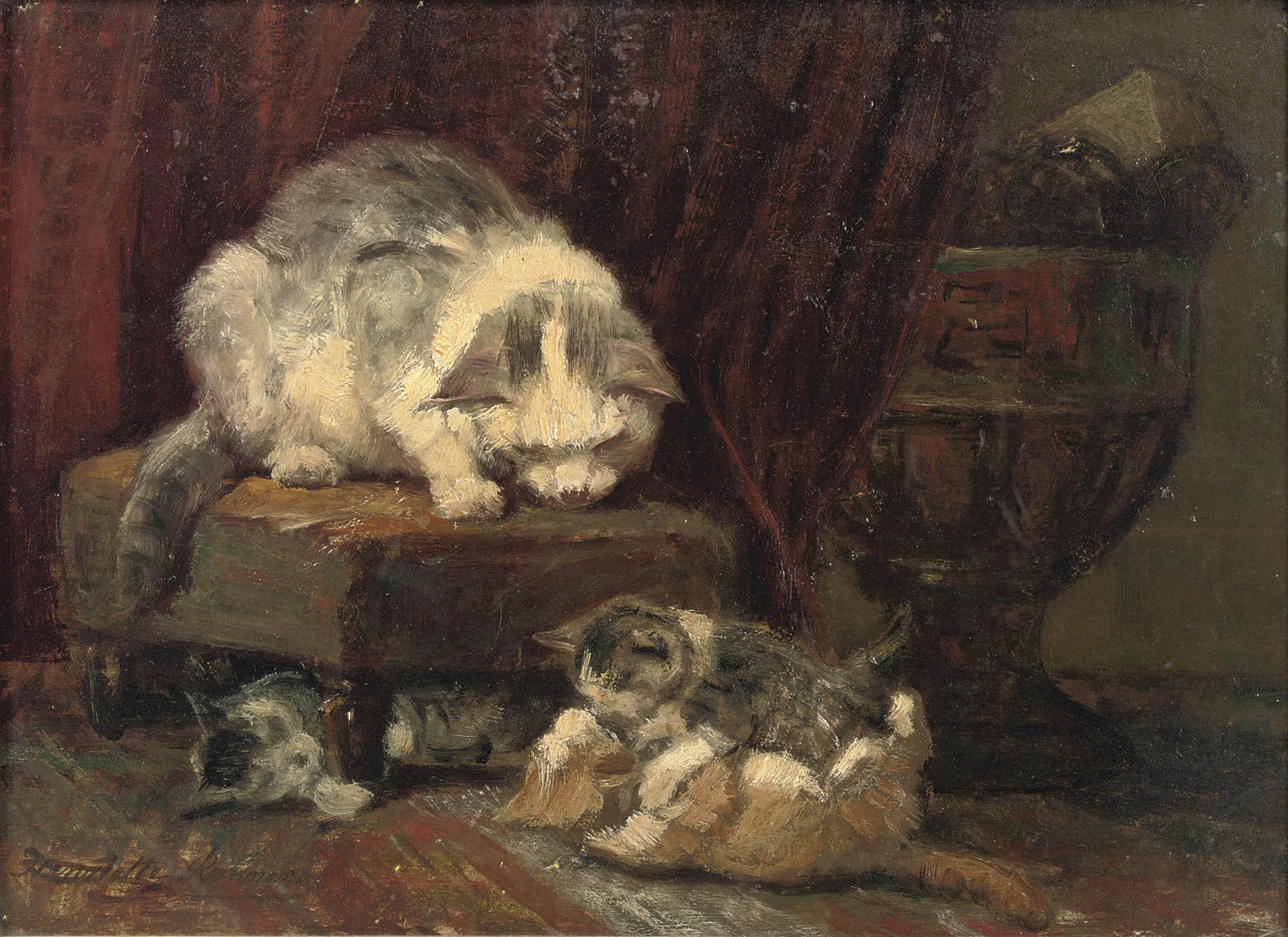 Loạt tranh ấn tượng của nữ danh họa Henriette Ronner Knip - người cả đời chỉ vẽ mỗi mèo Loạt tranh ấn tượng của nữ danh họa Henriette Ronner Knip - người cả đời chỉ vẽ mỗi mèo