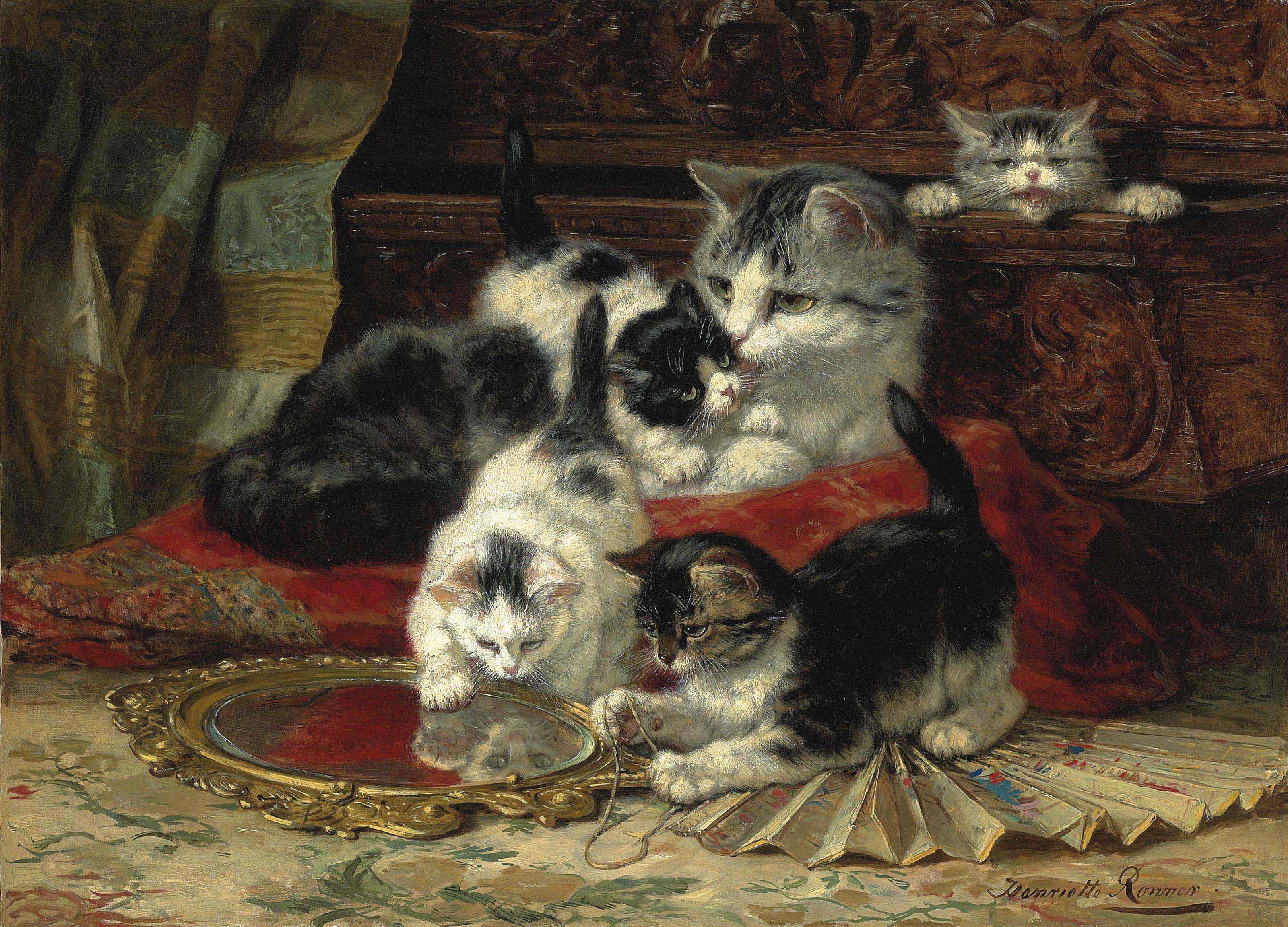 Loạt tranh ấn tượng của nữ danh họa Henriette Ronner Knip - người cả đời chỉ vẽ mỗi mèo Loạt tranh ấn tượng của nữ danh họa Henriette Ronner Knip - người cả đời chỉ vẽ mỗi mèo