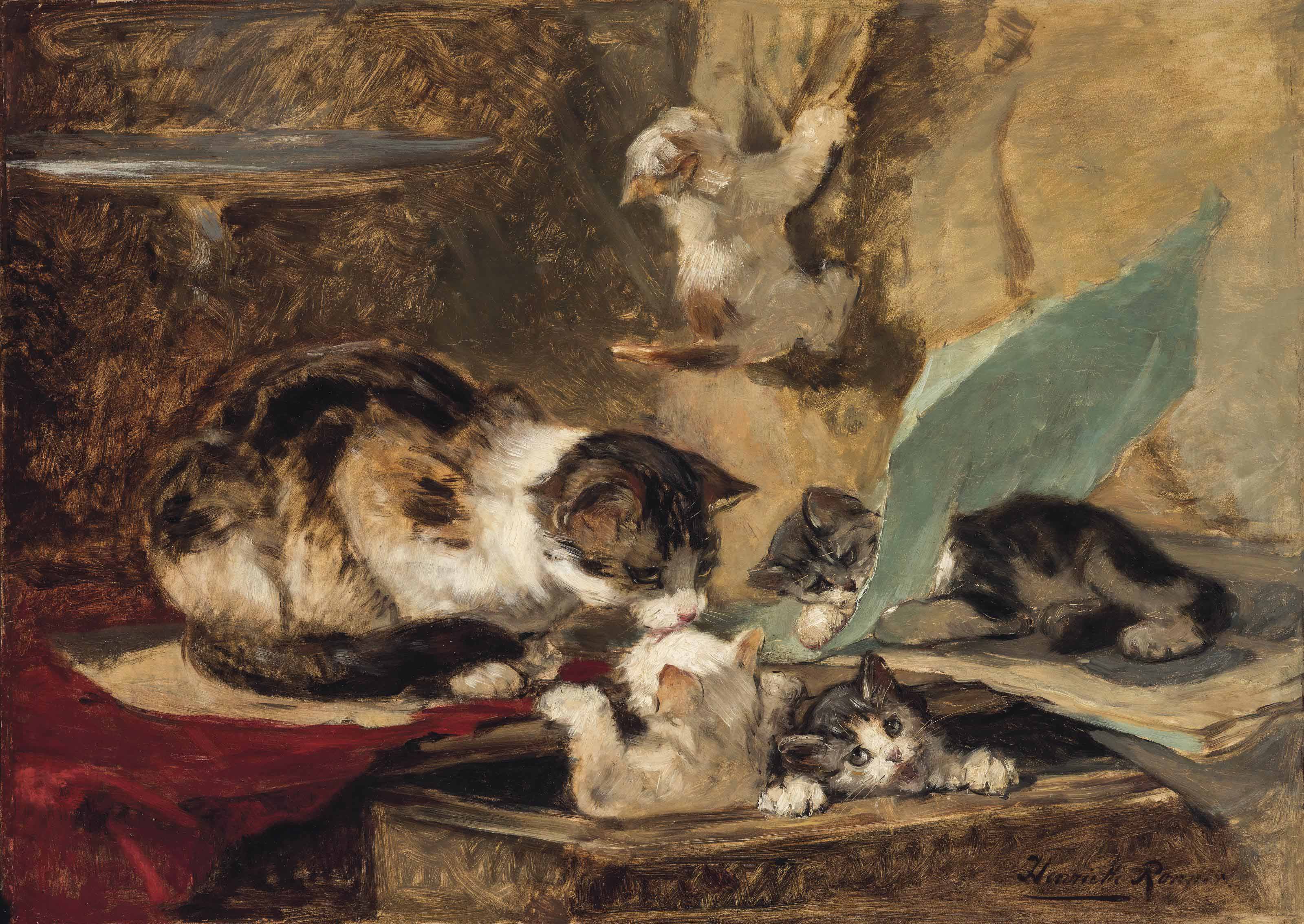 Loạt tranh ấn tượng của nữ danh họa Henriette Ronner Knip - người cả đời chỉ vẽ mỗi mèo Loạt tranh ấn tượng của nữ danh họa Henriette Ronner Knip - người cả đời chỉ vẽ mỗi mèo