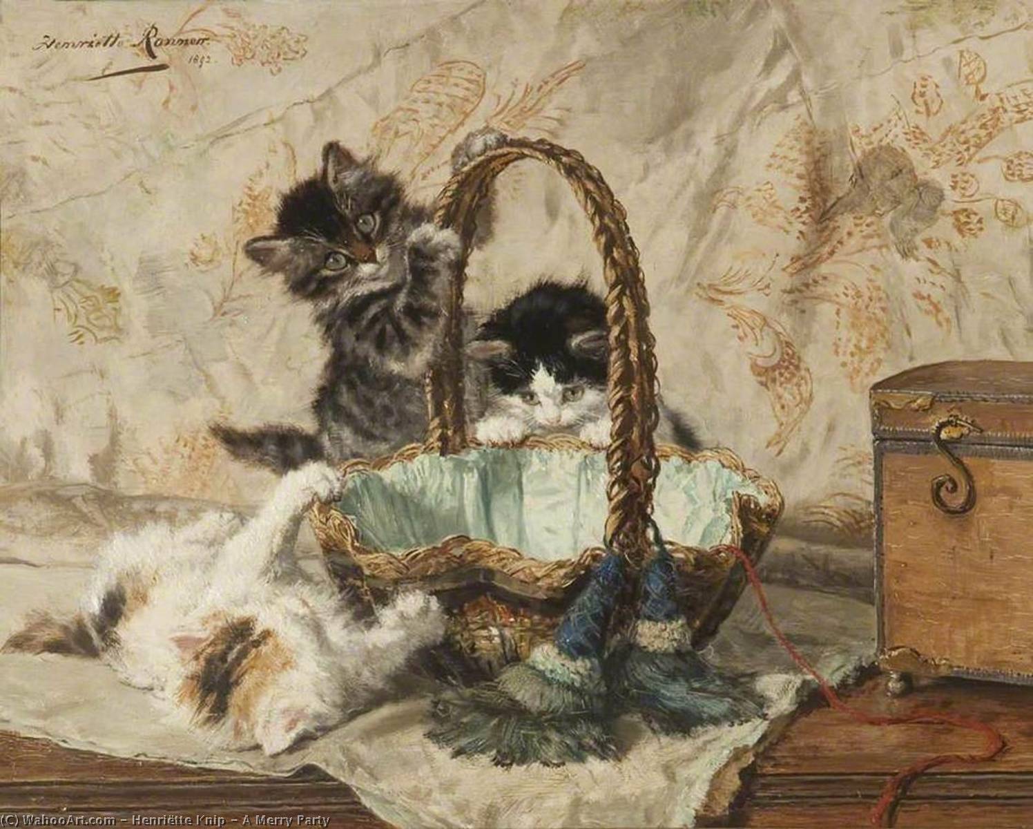 Loạt tranh ấn tượng của nữ danh họa Henriette Ronner Knip - người cả đời chỉ vẽ mỗi mèo Loạt tranh ấn tượng của nữ danh họa Henriette Ronner Knip - người cả đời chỉ vẽ mỗi mèo