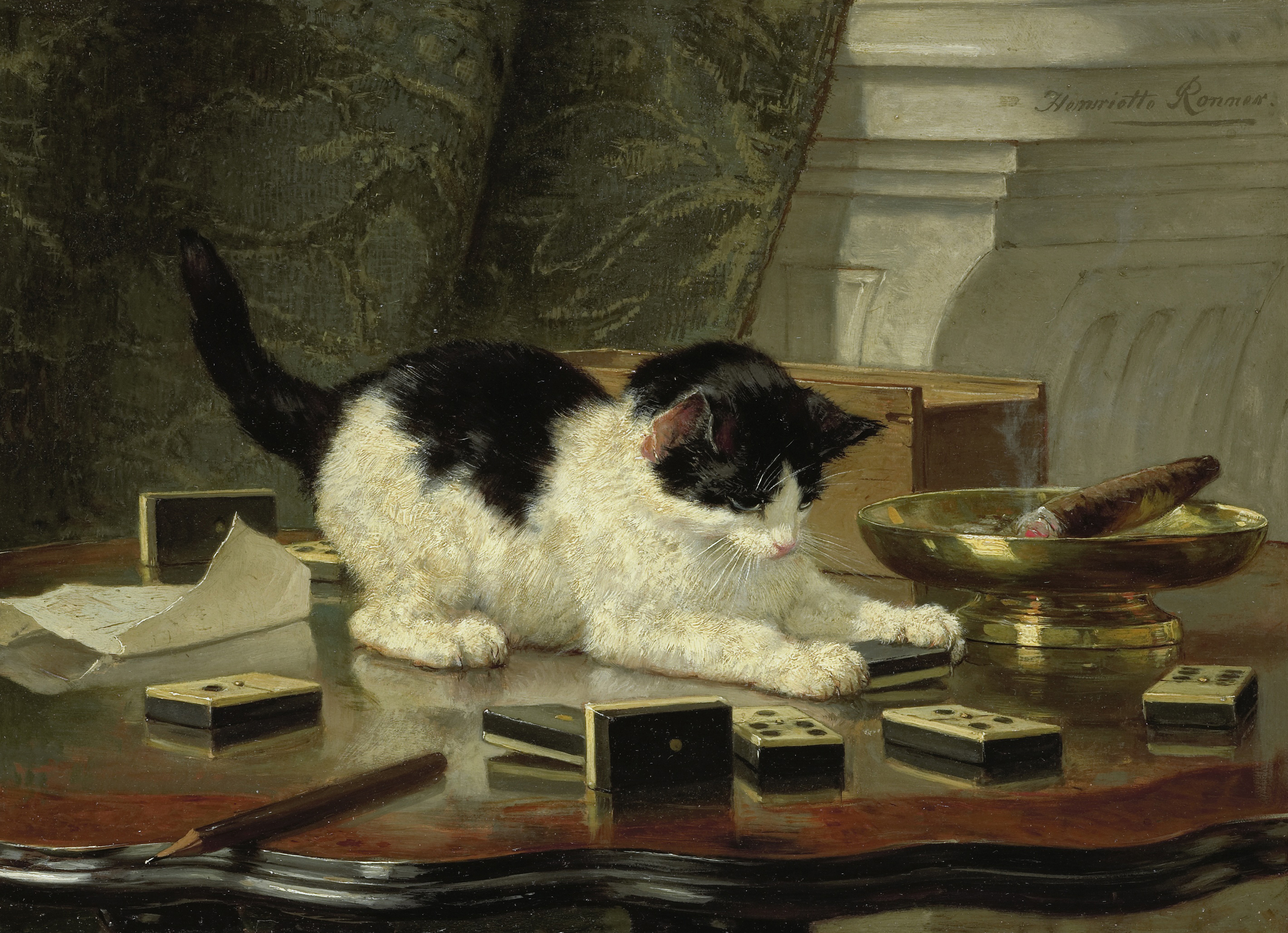 Loạt tranh ấn tượng của nữ danh họa Henriette Ronner Knip - người cả đời chỉ vẽ mỗi mèo Loạt tranh ấn tượng của nữ danh họa Henriette Ronner Knip - người cả đời chỉ vẽ mỗi mèo