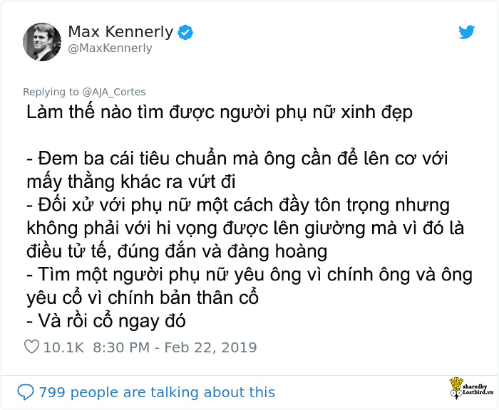 Anh chàng tự tin 'dạy' cánh chị em thế nào là xinh đẹp và dân mạng ầm ầm phản đối Anh chàng tự tin 'dạy' cánh chị em thế nào là xinh đẹp và dân mạng ầm ầm phản đối