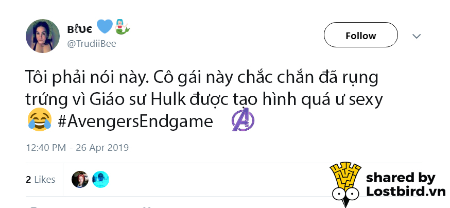 Từ sốt xình xịch với 'bờ mông nước Mỹ', giờ cư dân mạng lại 'chảy nước miếng' với Người khổng lồ xanh trong Avengers: Endgame Từ sốt xình xịch với 'bờ mông nước Mỹ', giờ cư dân mạng lại 'chảy nước miếng' với Người khổng lồ xanh trong Avengers: Endgame