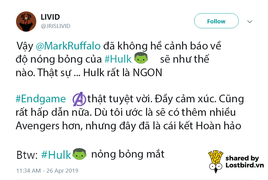 Từ sốt xình xịch với 'bờ mông nước Mỹ', giờ cư dân mạng lại 'chảy nước miếng' với Người khổng lồ xanh trong Avengers: Endgame Từ sốt xình xịch với 'bờ mông nước Mỹ', giờ cư dân mạng lại 'chảy nước miếng' với Người khổng lồ xanh trong Avengers: Endgame