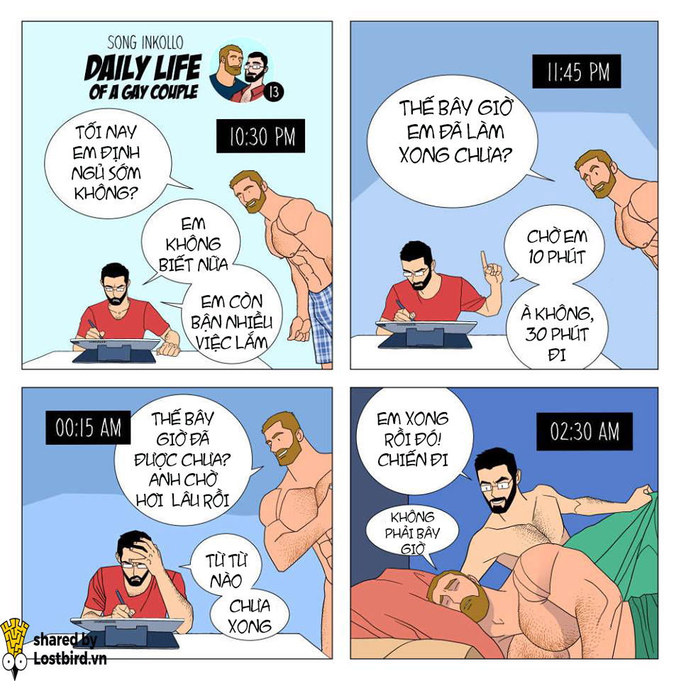 Truyện tranh: Cuộc sống thường nhật của một cặp gay có gì thú vị? Truyện tranh: Cuộc sống thường nhật của một cặp gay có gì thú vị?