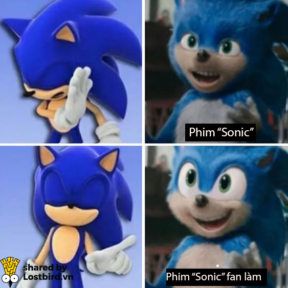 Fans ầm ầm phản đối tạo hình thảm hoạ của 'Sonic The Hedgehog' bằng loạt ảnh chế hài hước Fans ầm ầm phản đối tạo hình thảm hoạ của 'Sonic The Hedgehog' bằng loạt ảnh chế hài hước