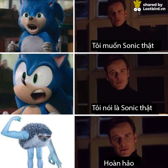 Fans ầm ầm phản đối tạo hình thảm hoạ của 'Sonic The Hedgehog' bằng loạt ảnh chế hài hước Fans ầm ầm phản đối tạo hình thảm hoạ của 'Sonic The Hedgehog' bằng loạt ảnh chế hài hước