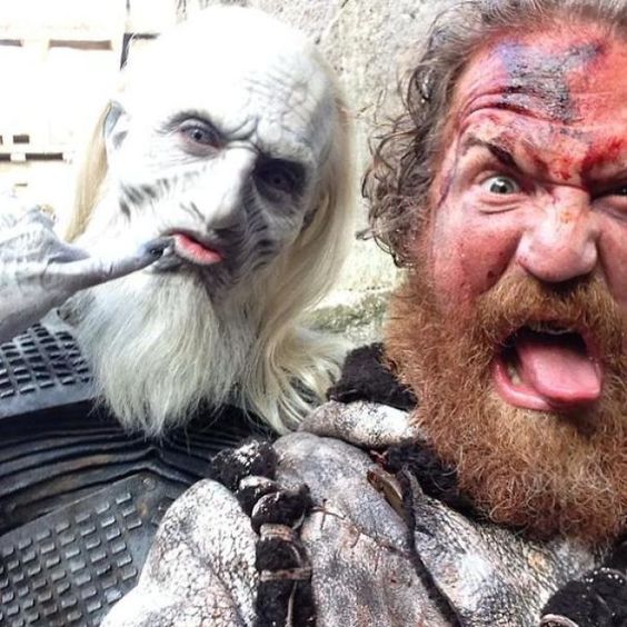 Những hình ảnh hậu trường mất hình tượng của 'Game of Thrones' Những hình ảnh hậu trường mất hình tượng của 'Game of Thrones'