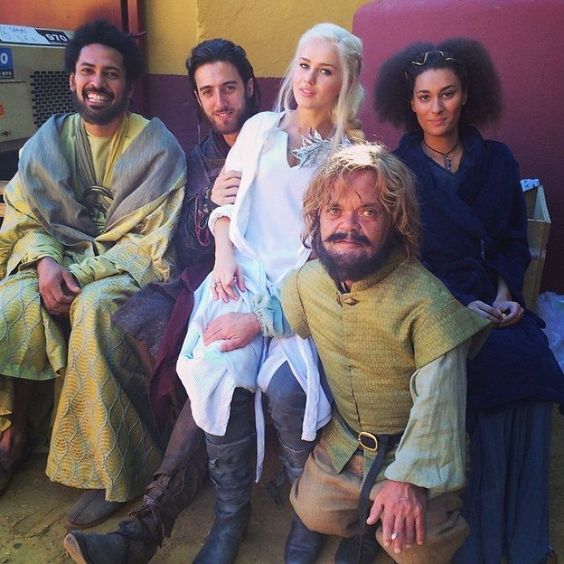 Những hình ảnh hậu trường mất hình tượng của 'Game of Thrones' Những hình ảnh hậu trường mất hình tượng của 'Game of Thrones'