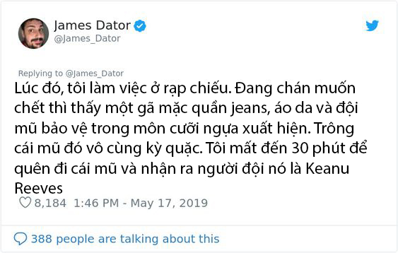 Chiều fan bậc nhất như Keanu Reeves: Mua hẳn một cây kem chỉ để ký tặng cho fan của mình Chiều fan bậc nhất như Keanu Reeves: Mua hẳn một cây kem chỉ để ký tặng cho fan của mình