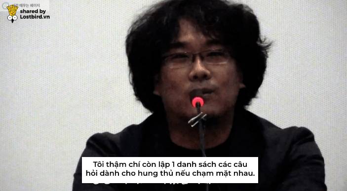 6 năm trước, đạo diễn 'Hồi Ức Kẻ Sát Nhân' từng ám chỉ kẻ giết người đã xuất hiện trong buổi họp báo? 6 năm trước, đạo diễn 'Hồi Ức Kẻ Sát Nhân' từng ám chỉ kẻ giết người đã xuất hiện trong buổi họp báo?