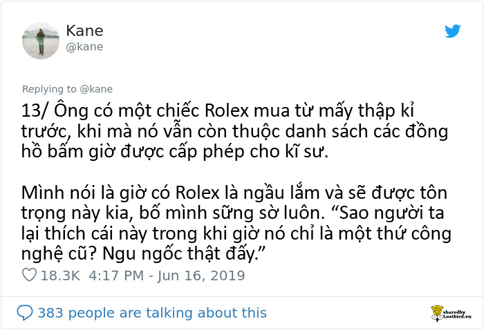 Quý tử lập hẳn danh sách các giai thoại ‘tỉnh’ nhất của bố và khiến ông tỏa sáng toàn mạng xã hội Quý tử lập hẳn danh sách các giai thoại ‘tỉnh’ nhất của bố và khiến ông tỏa sáng toàn mạng xã hội