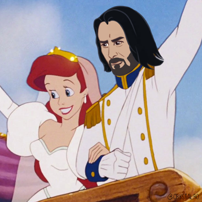 Keanu Reeves hóa thân thành hoàng tử Disney, tại sao không? Keanu Reeves hóa thân thành hoàng tử Disney, tại sao không?