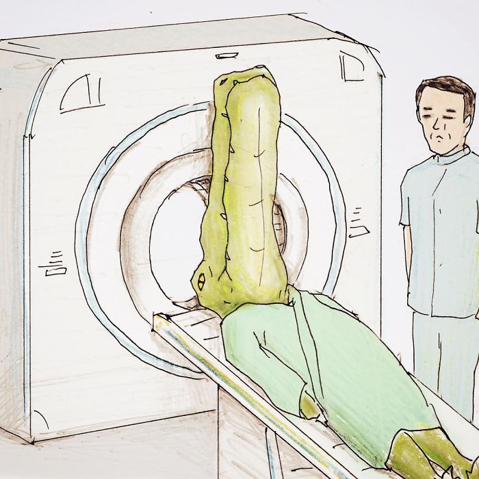 Chùm tranh hài hước: 41 vấn đề 'đau đầu' khi cá sấu làm người Chùm tranh hài hước: 41 vấn đề 'đau đầu' khi cá sấu làm người