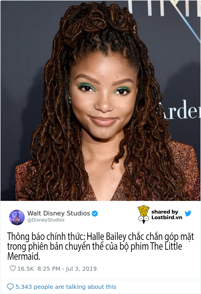 Không chấp nhận 'Ariel da màu', các fan 'Nàng Tiên Cá' dùng khoa học để đòi lại công bằng cho nàng Không chấp nhận 'Ariel da màu', các fan 'Nàng Tiên Cá' dùng khoa học để đòi lại công bằng cho nàng