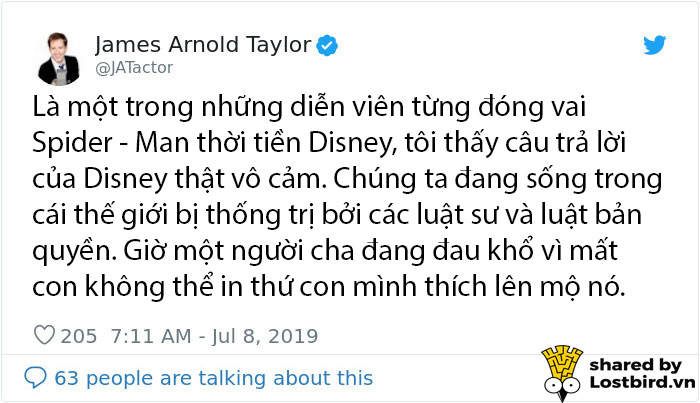 Disney không cho phép khắc hình Spider-Man lên bia mộ em bé 4 tuổi khiến nhiều người phản đối Disney không cho phép khắc hình Spider-Man lên bia mộ em bé 4 tuổi khiến nhiều người phản đối
