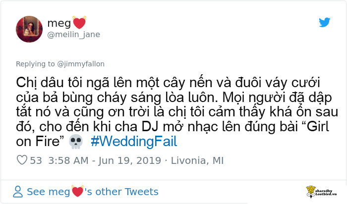 Dạo một vòng Twitter với #WeddingFail - thế giới vẫn luôn có những đám cưới hài hước, drama đến mức khó quên Dạo một vòng Twitter với #WeddingFail - thế giới vẫn luôn có những đám cưới hài hước, drama đến mức khó quên