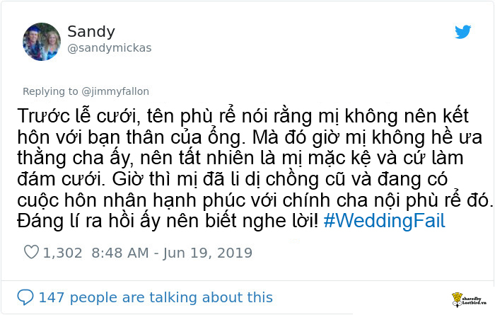 Dạo một vòng Twitter với #WeddingFail - thế giới vẫn luôn có những đám cưới hài hước, drama đến mức khó quên Dạo một vòng Twitter với #WeddingFail - thế giới vẫn luôn có những đám cưới hài hước, drama đến mức khó quên