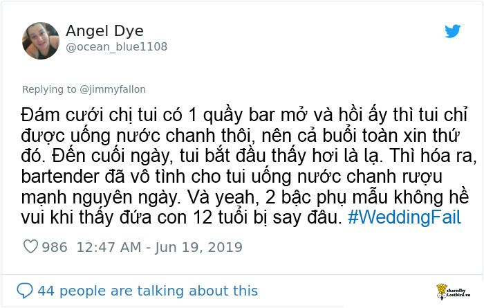 Dạo một vòng Twitter với #WeddingFail - thế giới vẫn luôn có những đám cưới hài hước, drama đến mức khó quên Dạo một vòng Twitter với #WeddingFail - thế giới vẫn luôn có những đám cưới hài hước, drama đến mức khó quên