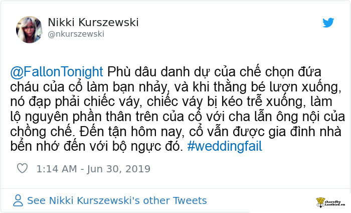 Dạo một vòng Twitter với #WeddingFail - thế giới vẫn luôn có những đám cưới hài hước, drama đến mức khó quên Dạo một vòng Twitter với #WeddingFail - thế giới vẫn luôn có những đám cưới hài hước, drama đến mức khó quên